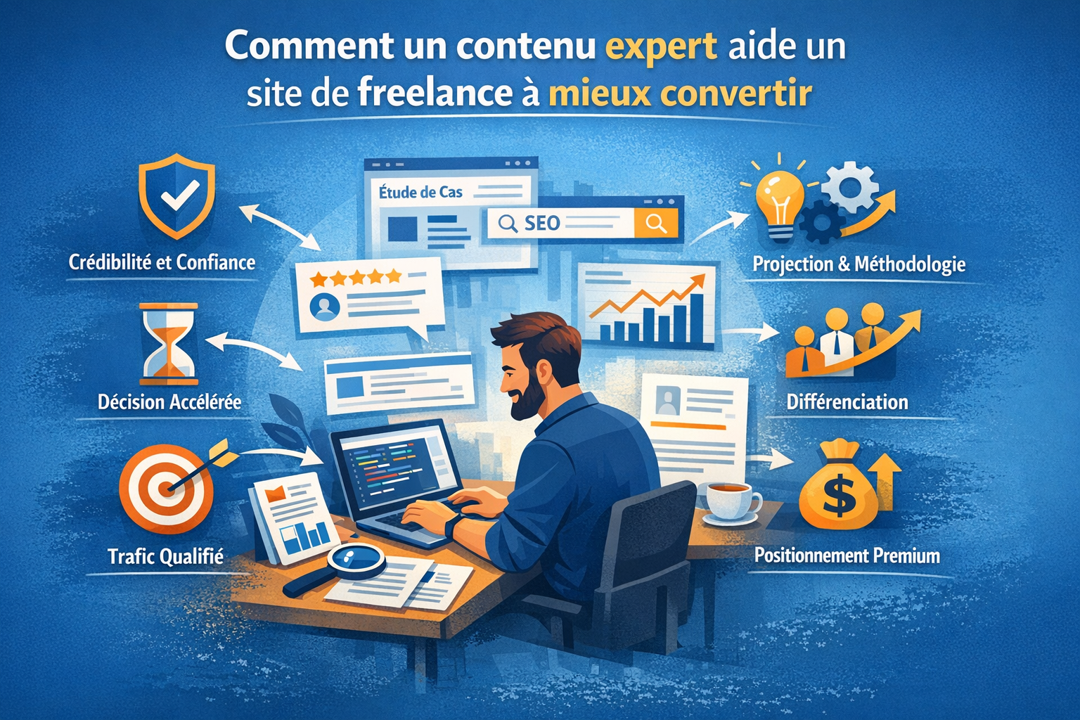 Comment un contenu expert aide un site de freelance à mieux convertir