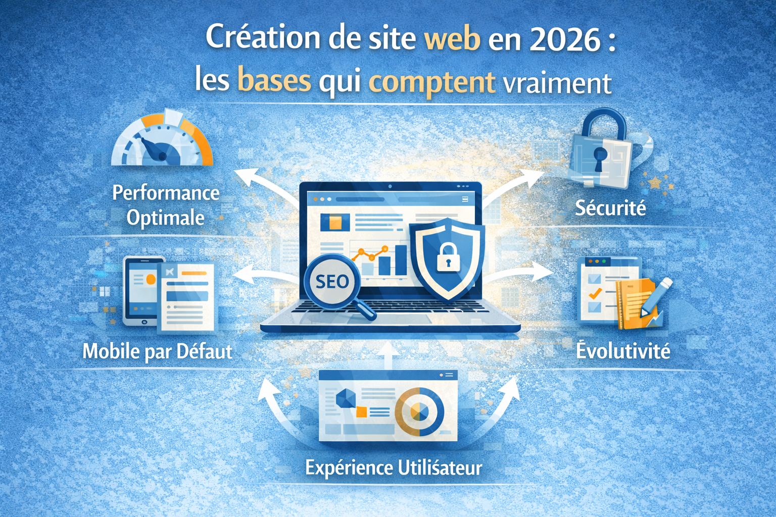 Creation de site web en 2026 : les bases qui comptent vraiment