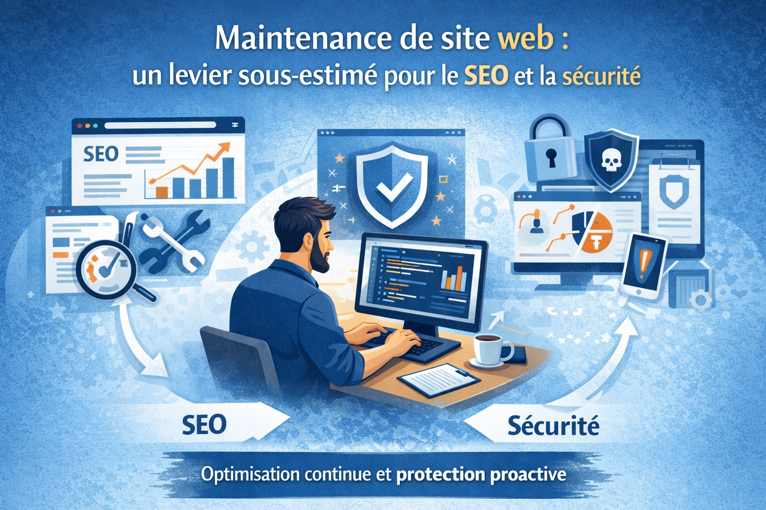 Maintenance de site web : un levier sous-estime pour le SEO et la securite