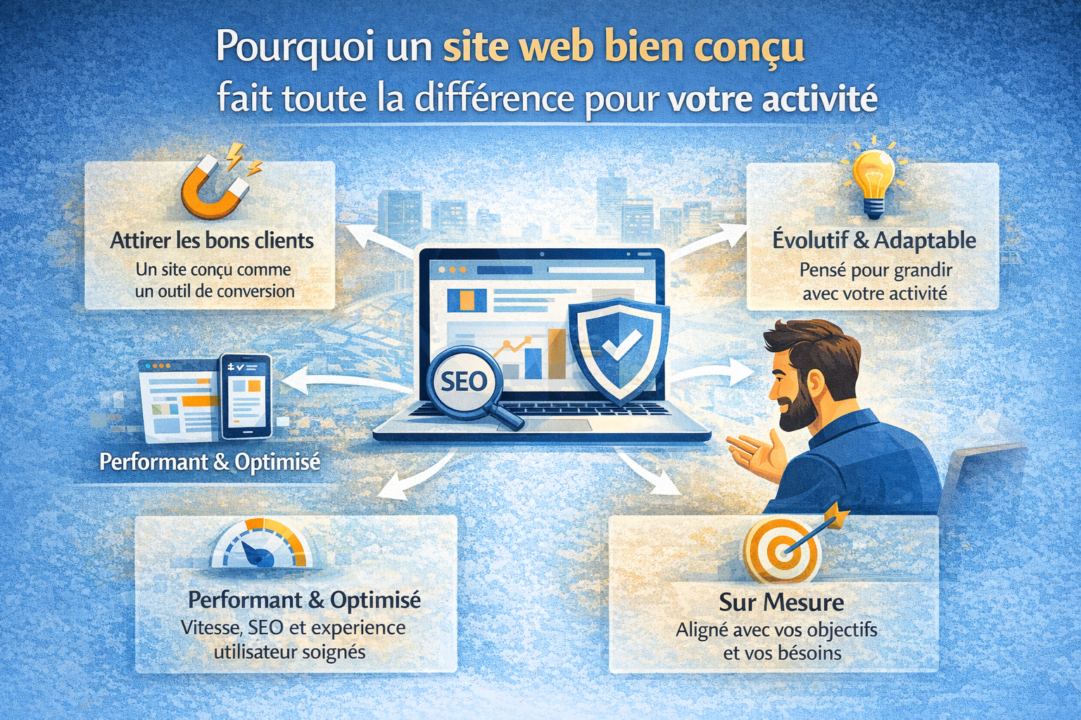 Pourquoi un site web bien conçu fait toute la différence pour votre activité